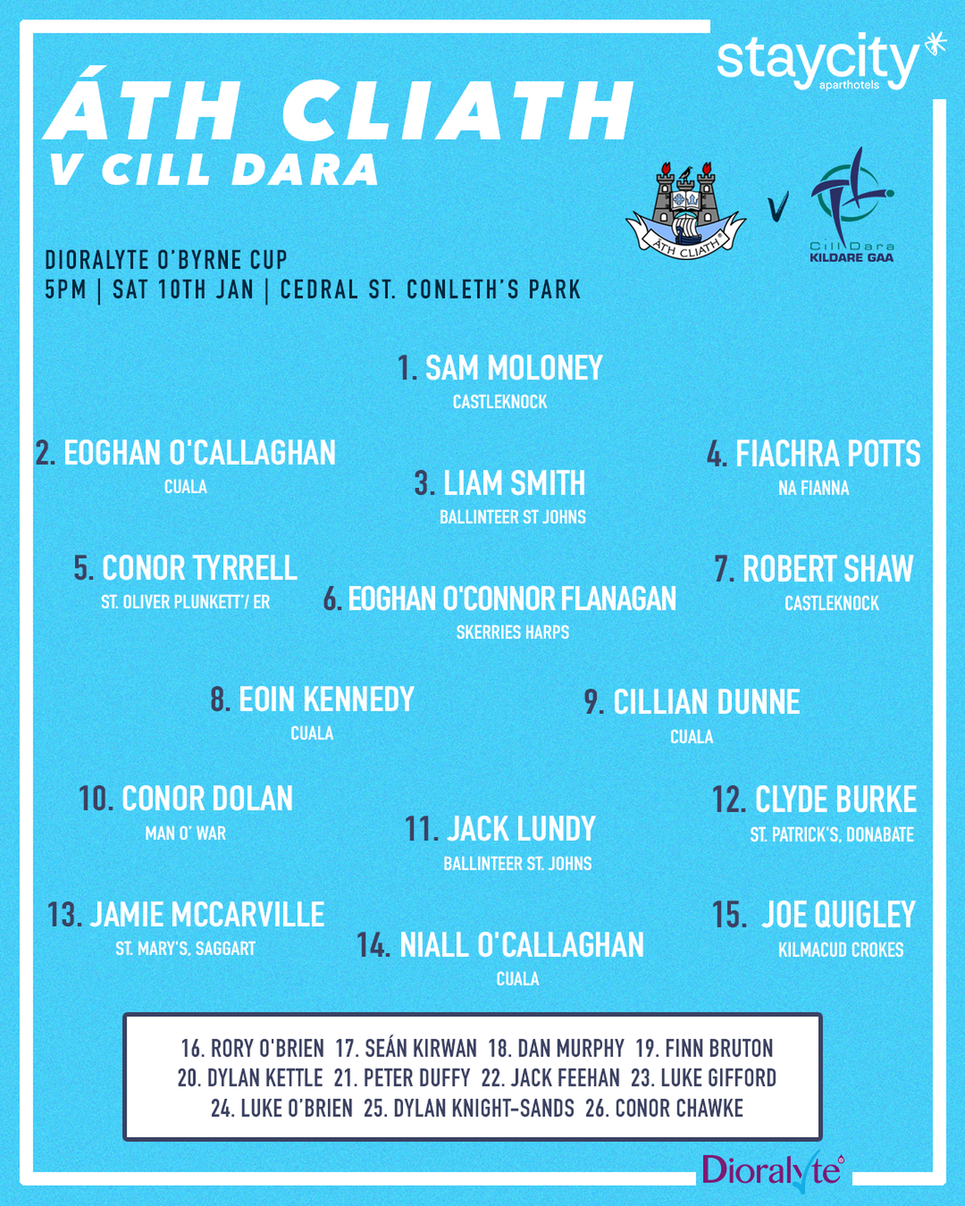 Dublin Senior Football panel Image