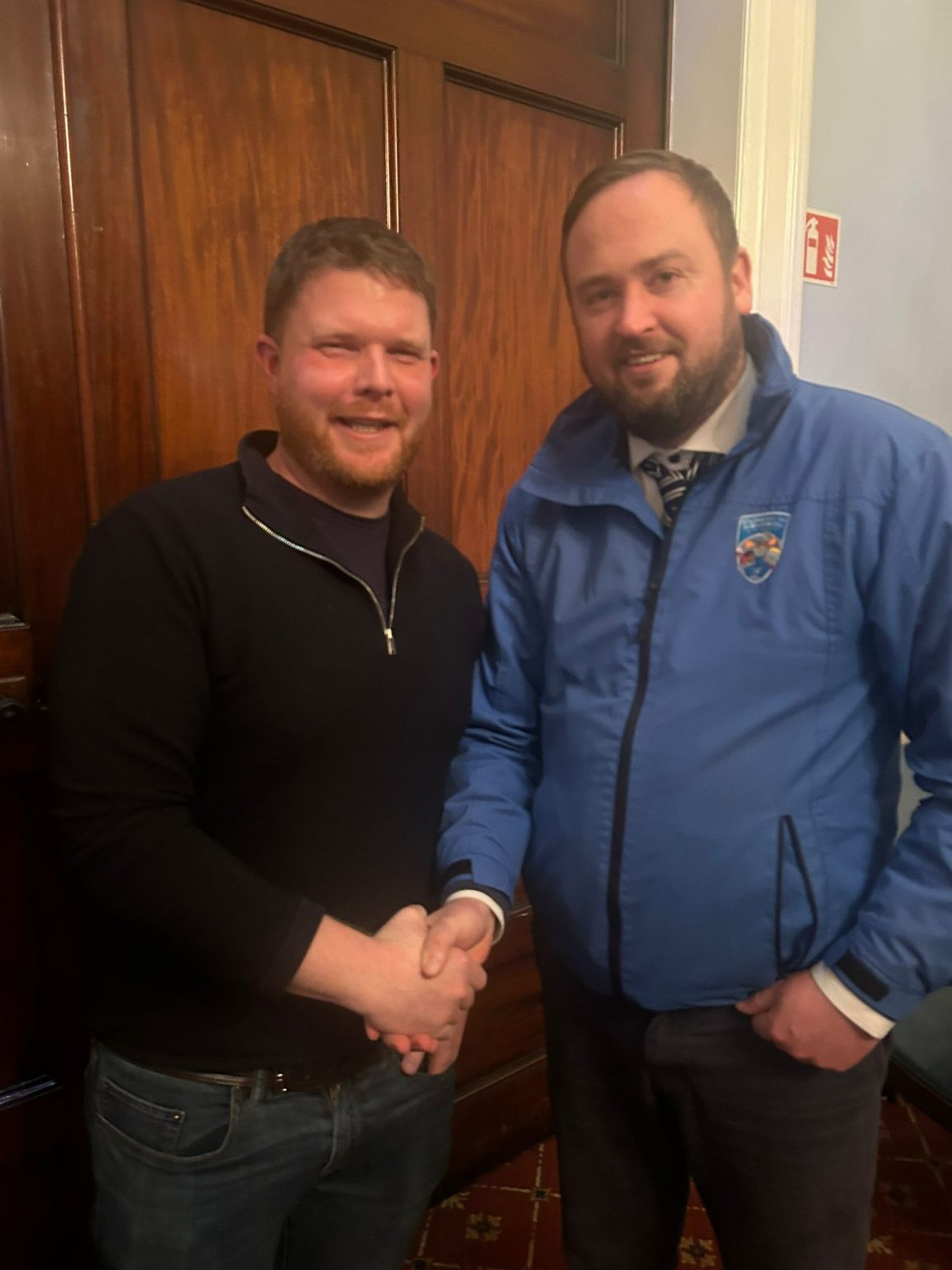 Cian Lynch, Rolestown NS, has taken over from Mike Smyth as Rúnaí Image