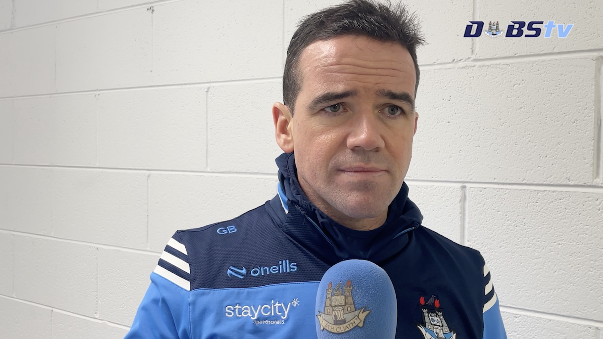 Dublin Senior Football manager Ger Brennan chats to DubsTV after defeat to Donegal Image