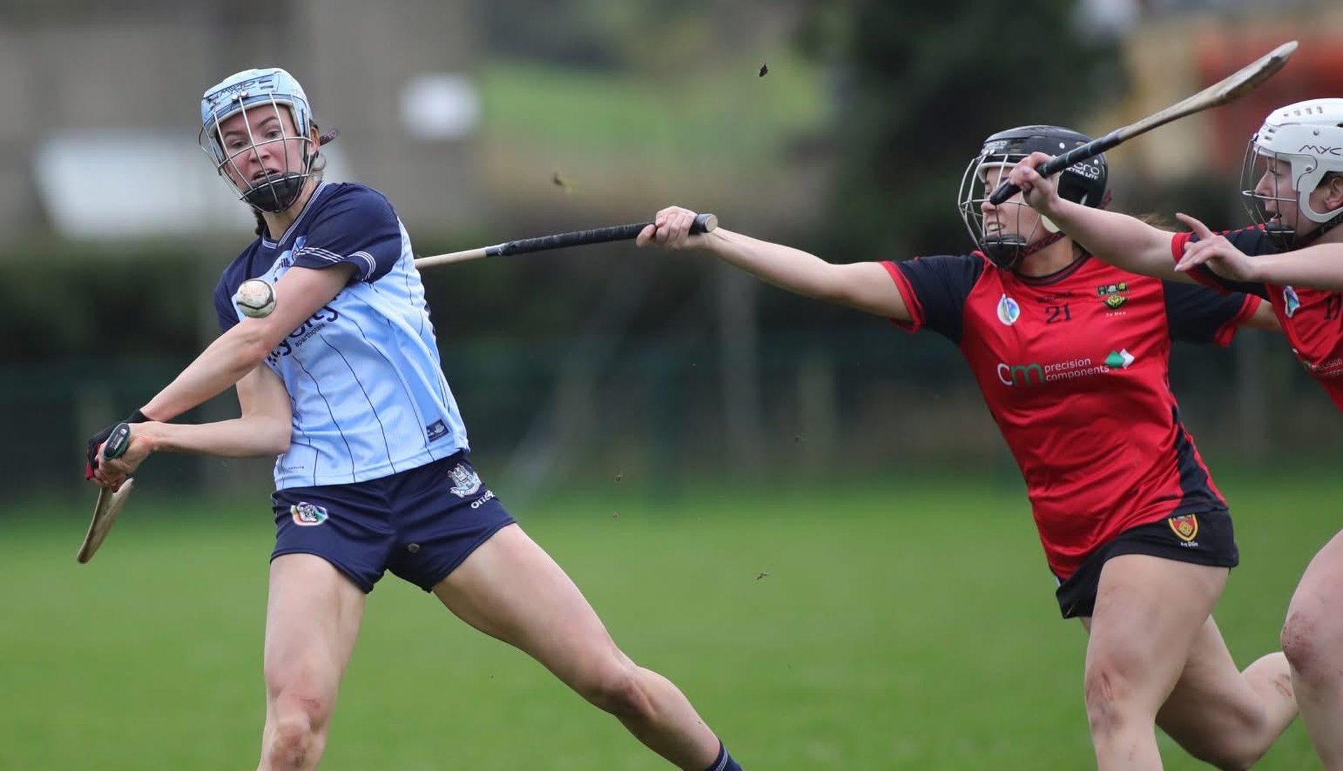 Dublin in action against Down in Round 2 of the Centra National League.Photography: Vincy Morgan Image