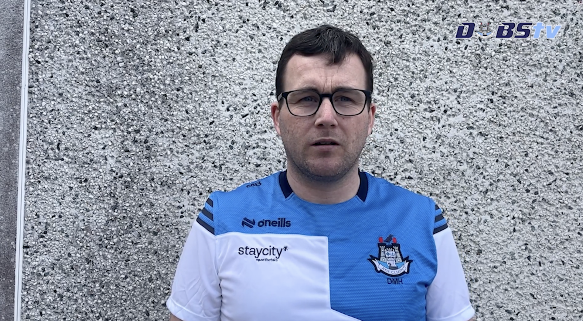 Dublin Minor Hurling Manager Martin Barry speaks to DubsTv after their opening win against Wexford Image