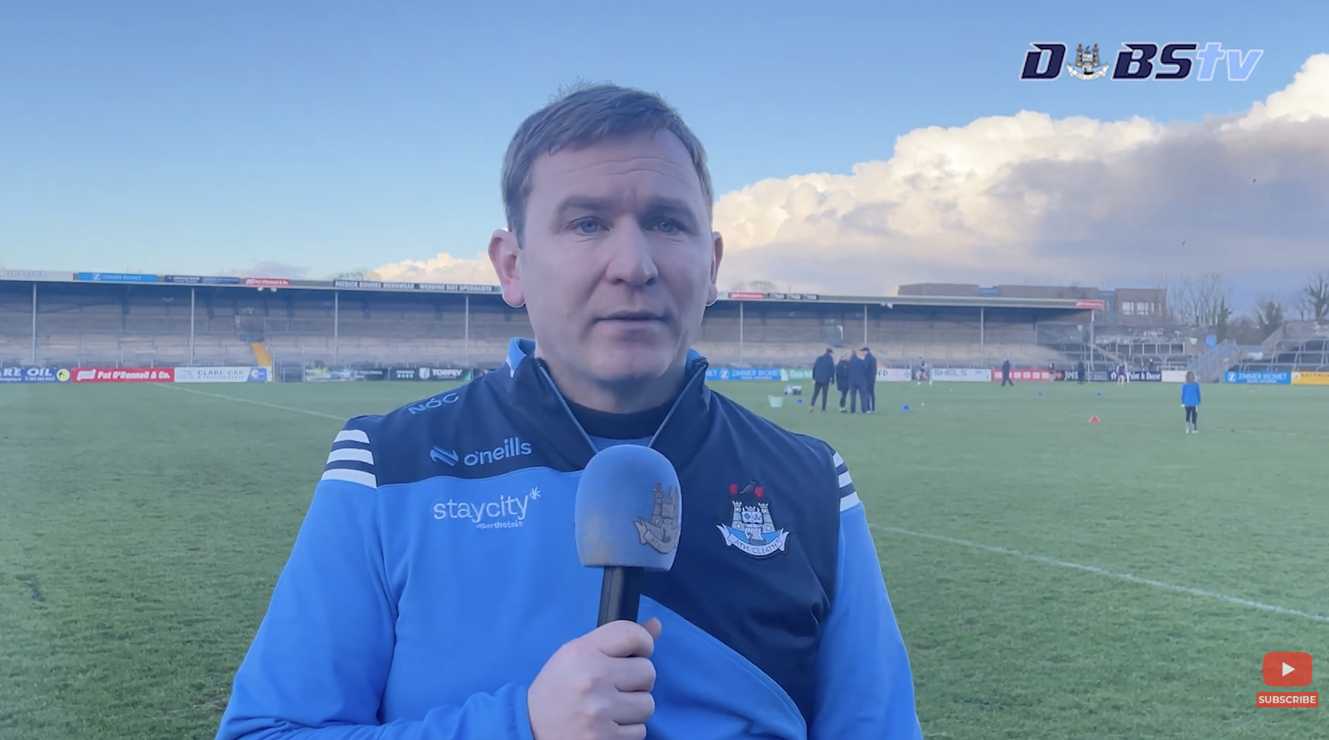 Dublin Senior Hurling manager Niall Ó Ceallacháin speaks to DubsTV after defeat to Clare in Ennis Image