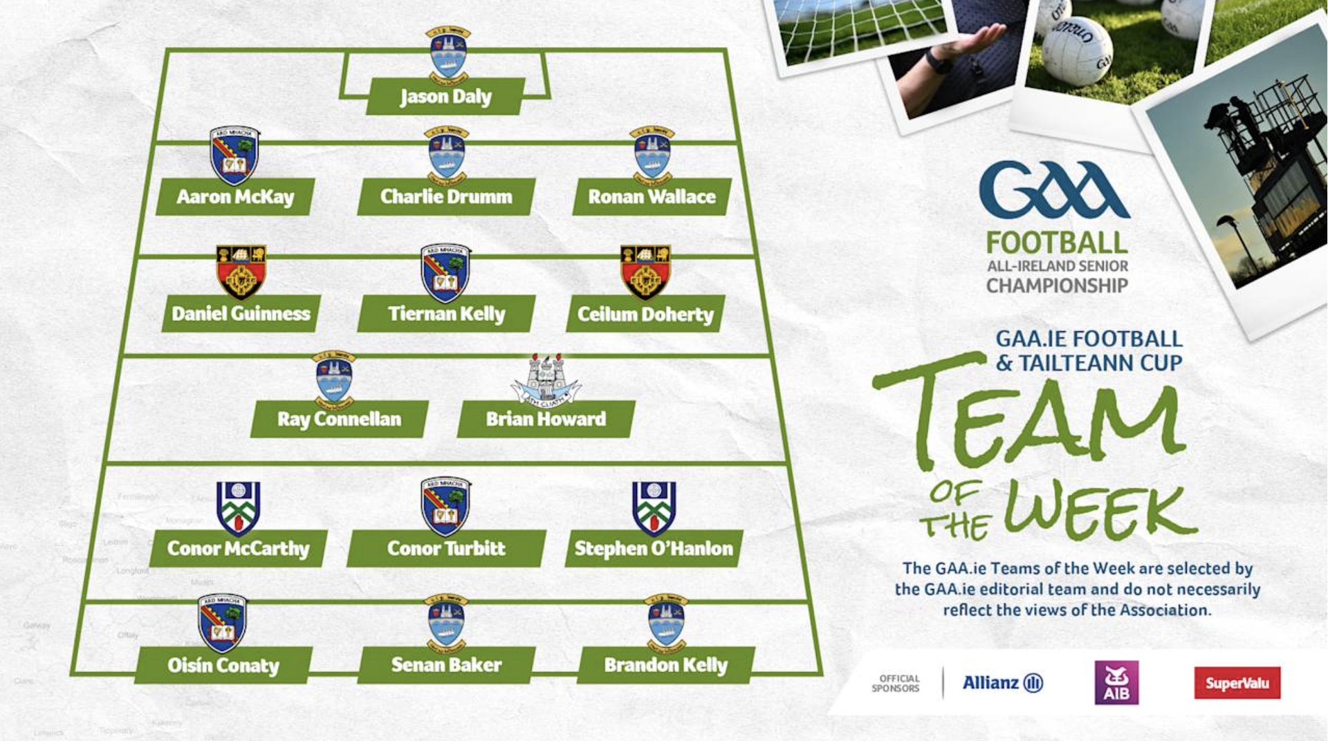 GAA Hurling Team of the Week Image
