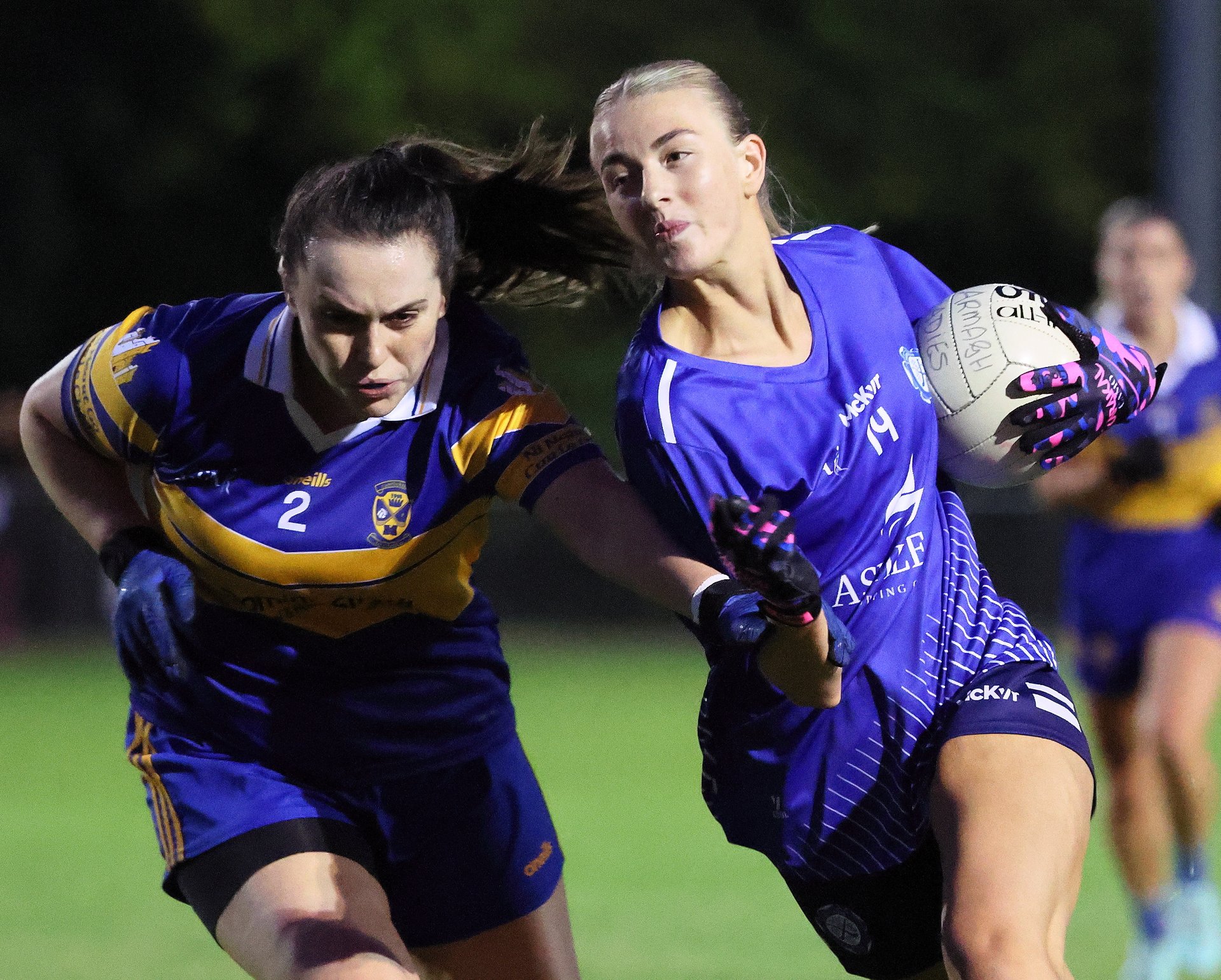 Action from last weeks Go Ahead Ireland Junior D Final Crumlin vs Castleknock. Credit Maurice Grehan Image