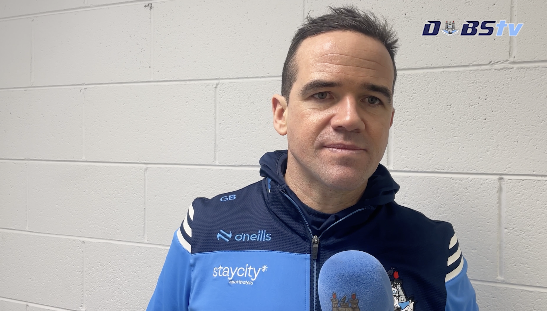 Ger Brennan chats to DubsTV after Senior Footballers' win over Monaghan Image