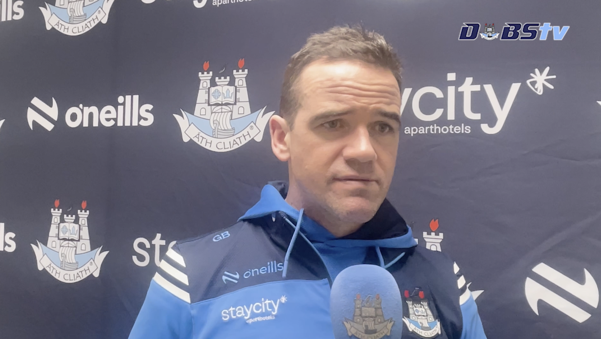 Dublin Senior Football manager Ger Brennan chats to DubsTV following defeat to Armagh Image