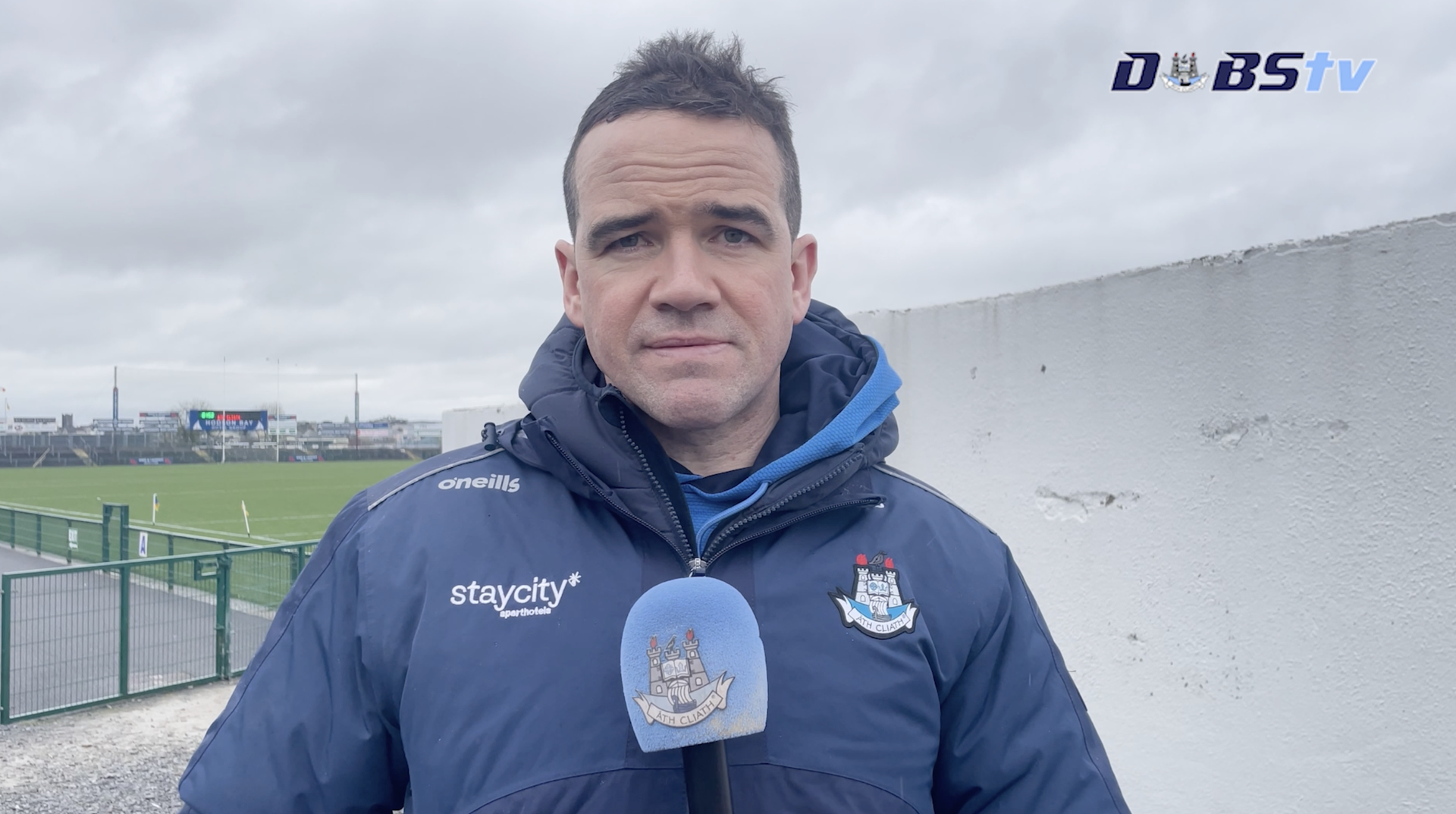 Dublin Senior Football manager Ger Brennan chats to DubsTV following win over Roscommon Image
