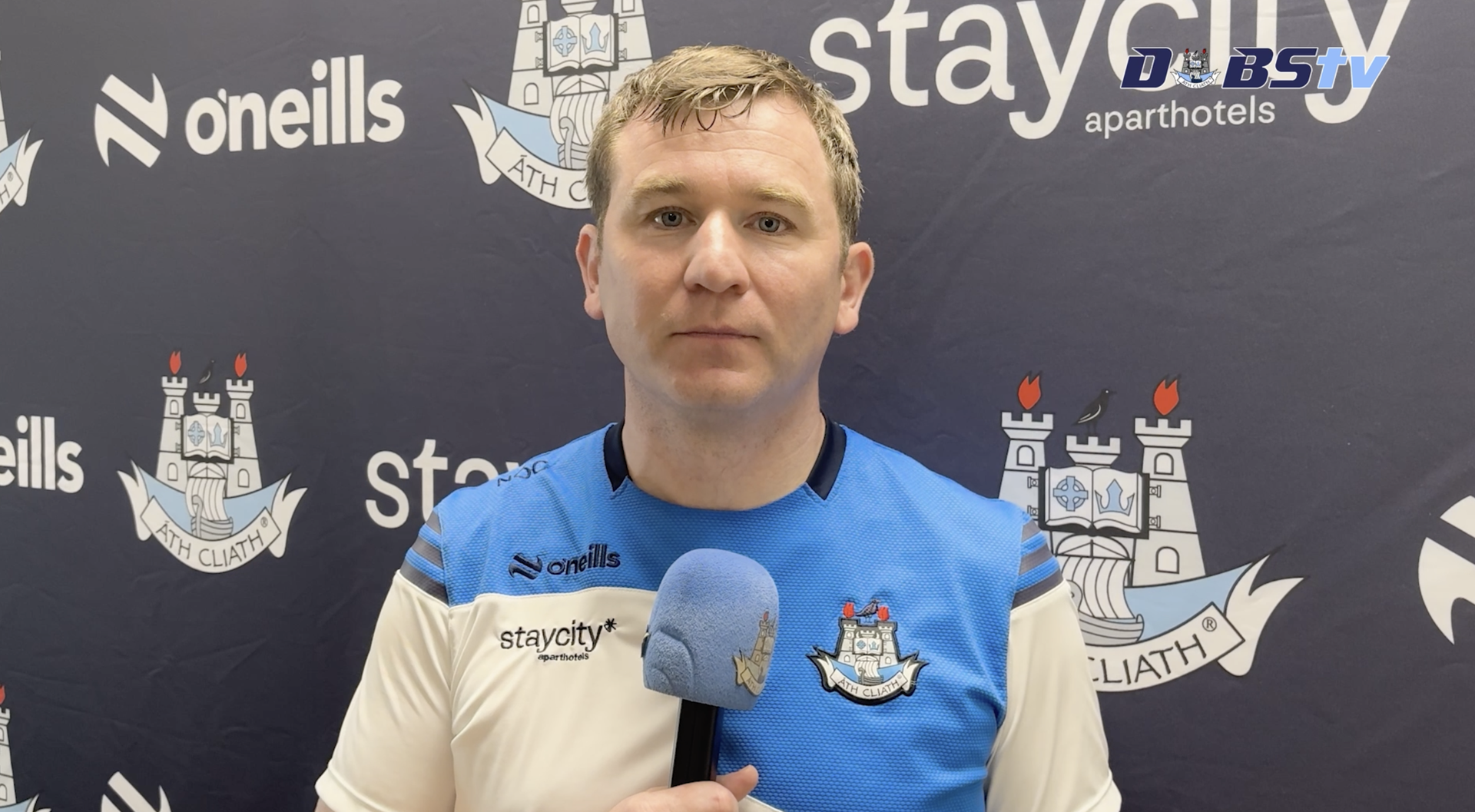 Niall Ó Ceallacháin speaks to DubsTV following win over Kilkenny at Parnell Park Image