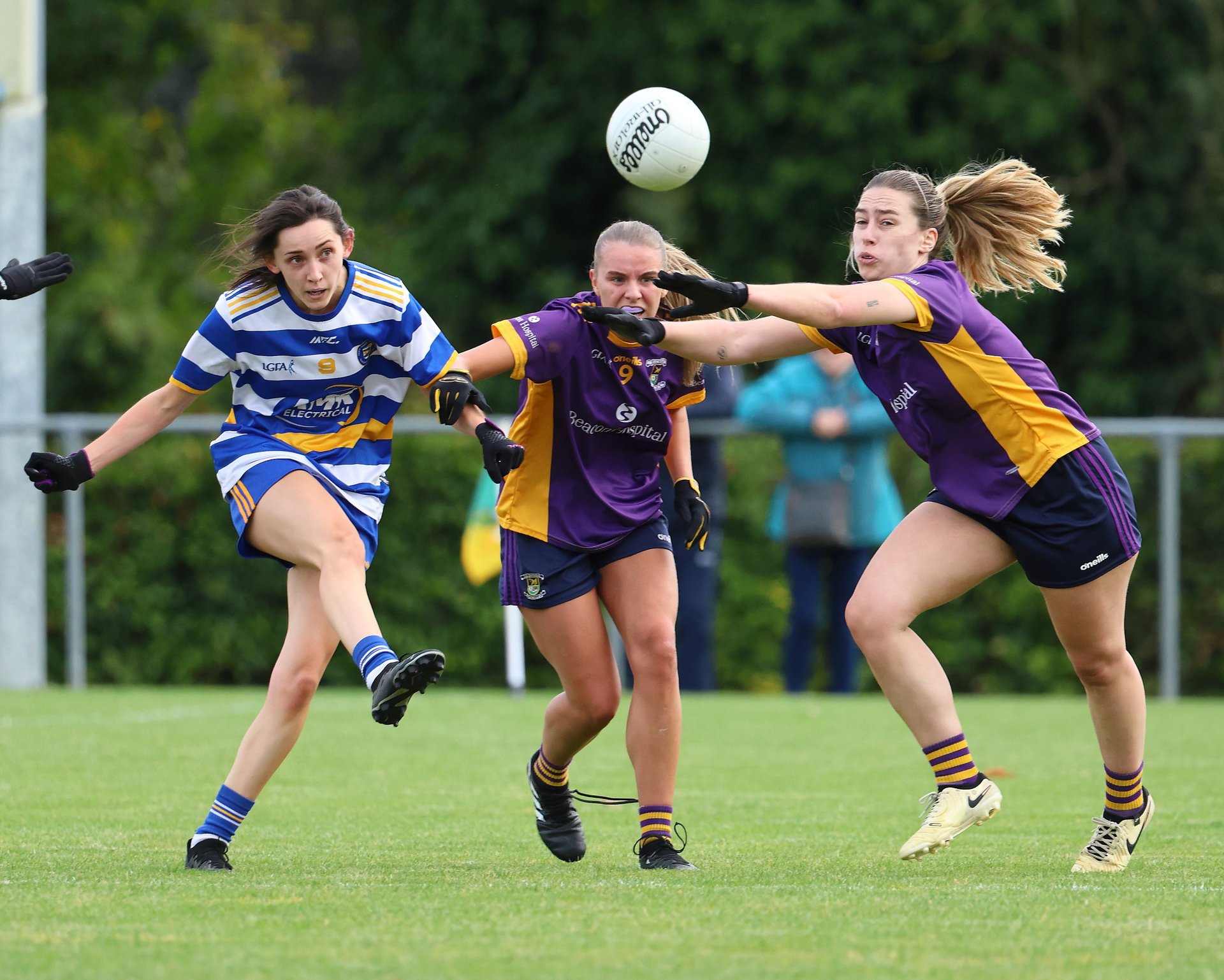 Action from the 2024 Junior A Championship Final, Naul. Credit Maurice Grehan Image