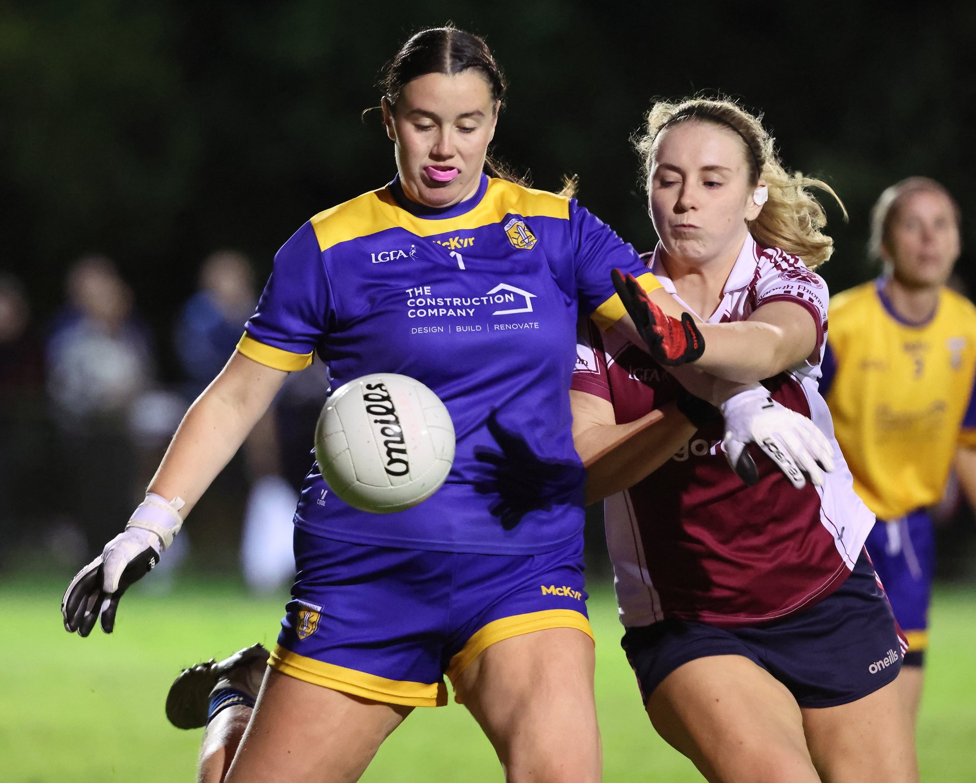 Action from the PTSB Junior B club championship final played on Wed 23rd Sept between St Finians Swords & Na Fianna. Image credit Maurice Grehan. Image
