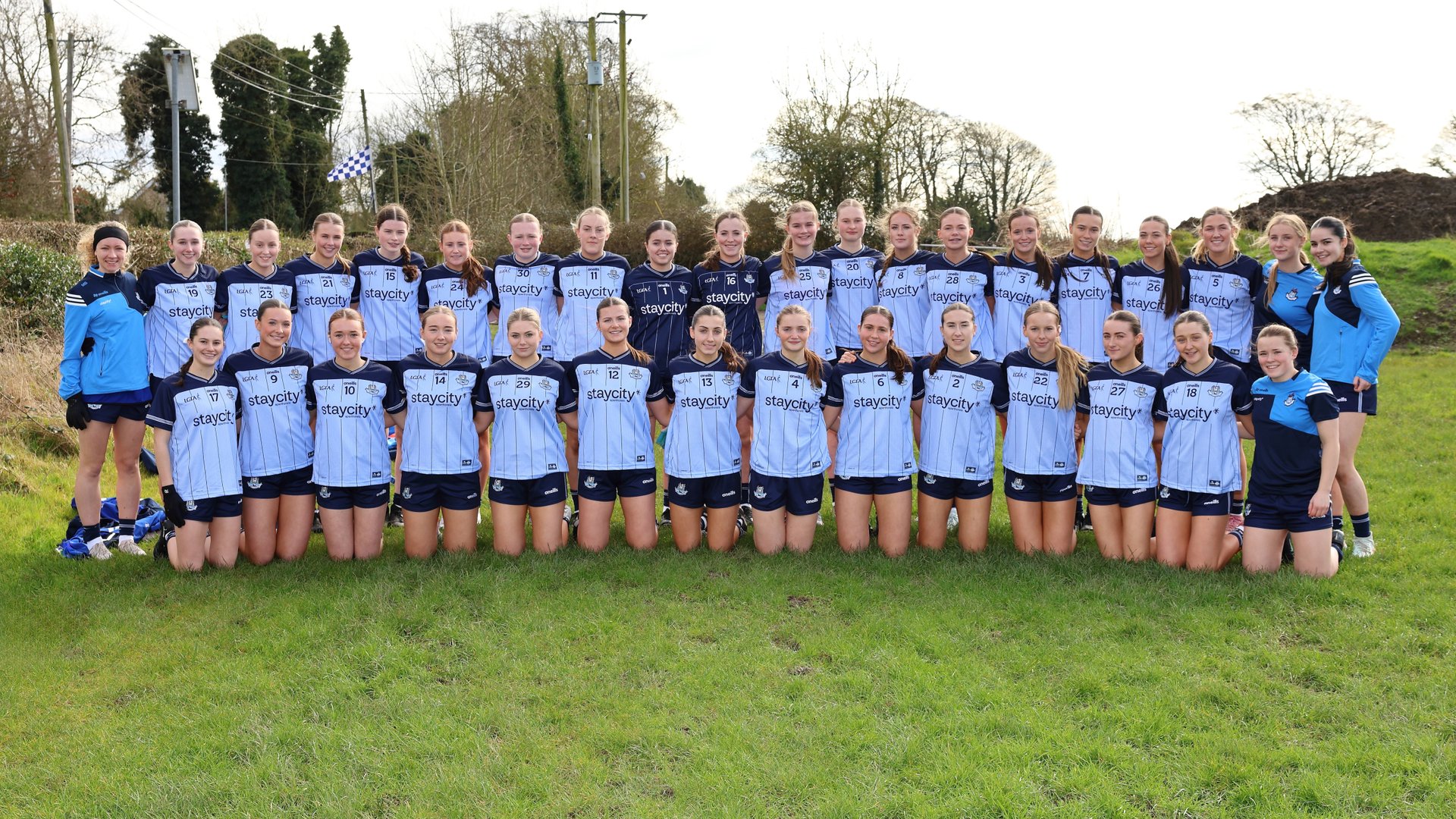 Dublin Minor Squad pictured ahead of their opening Leinster Rd 1 game vs Meath. Credit Maurice Grehan Image