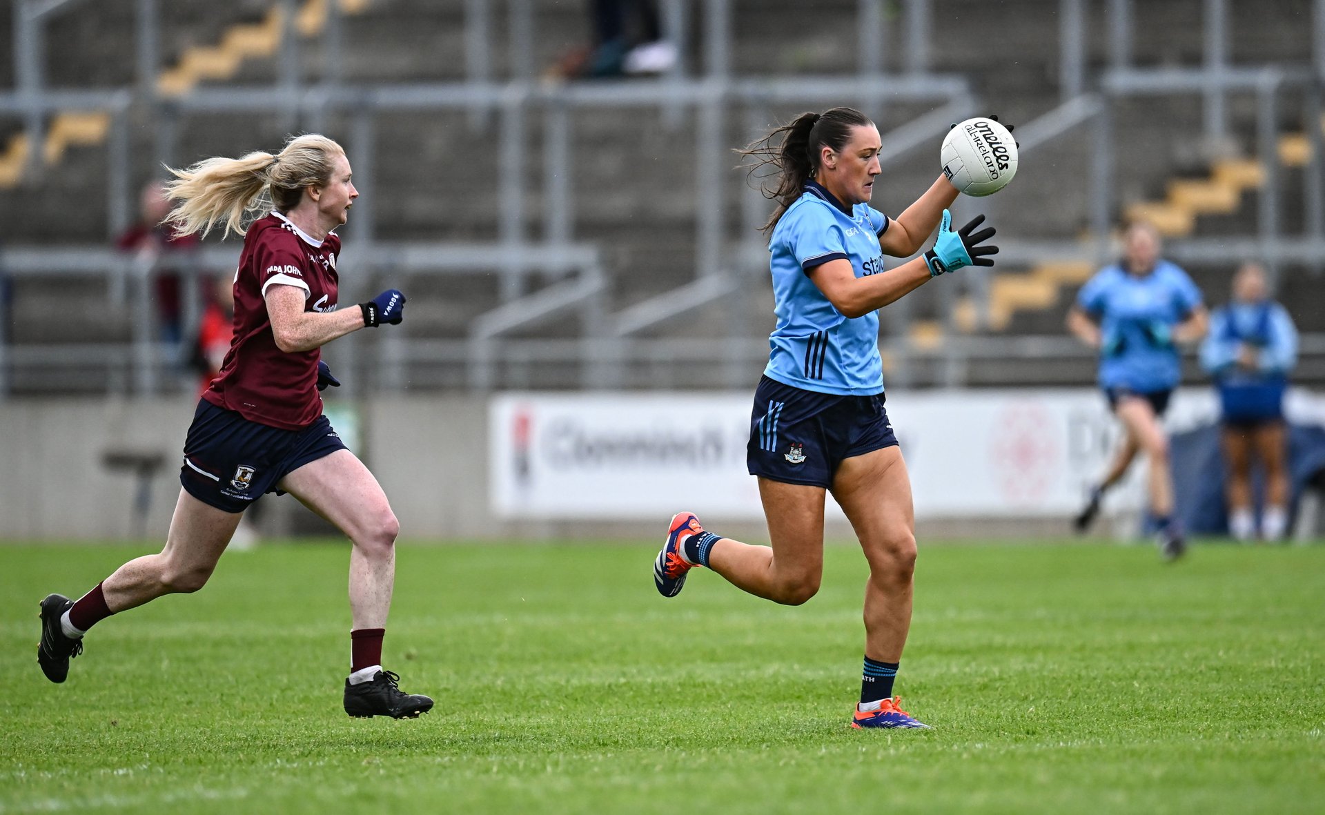 Niamh Hetherton in action vs Galway. TG4 All Ireland Semi Final 2025. Credit Sportsfile  Image
