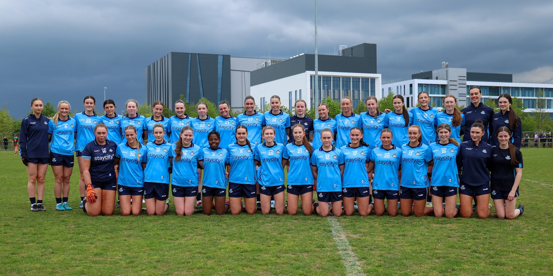The Dublin U20 Squad pictured ahead of their meeting with Mayo on May 2nd last. Image Credit Matthew Burke  Image