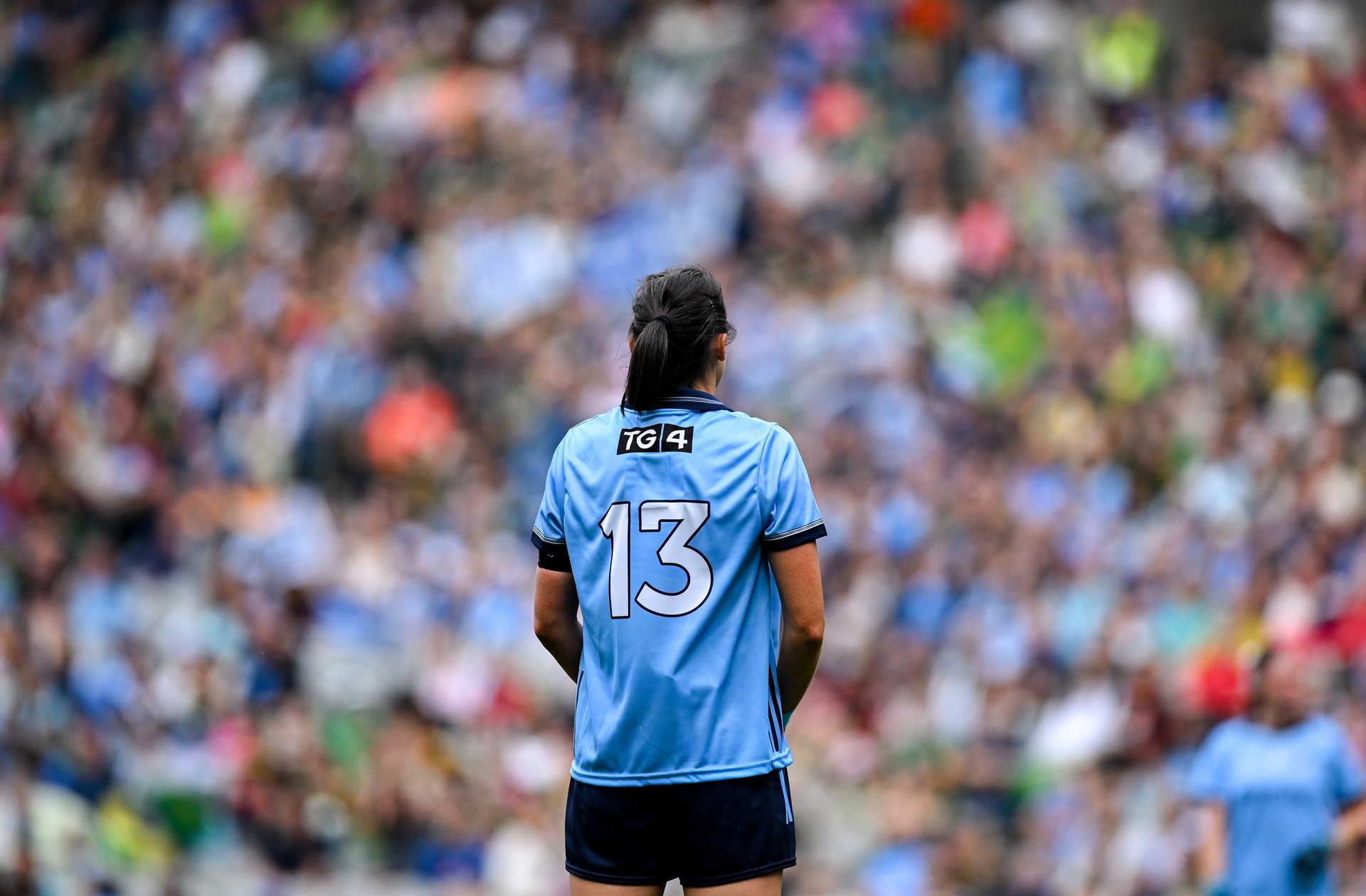 Hannah Tyrrell pictured during the TG4 All Ireland Senior Final Dublin vs Meath, Croke Park Aug 3rd 2025. Credit Sportsfile Image