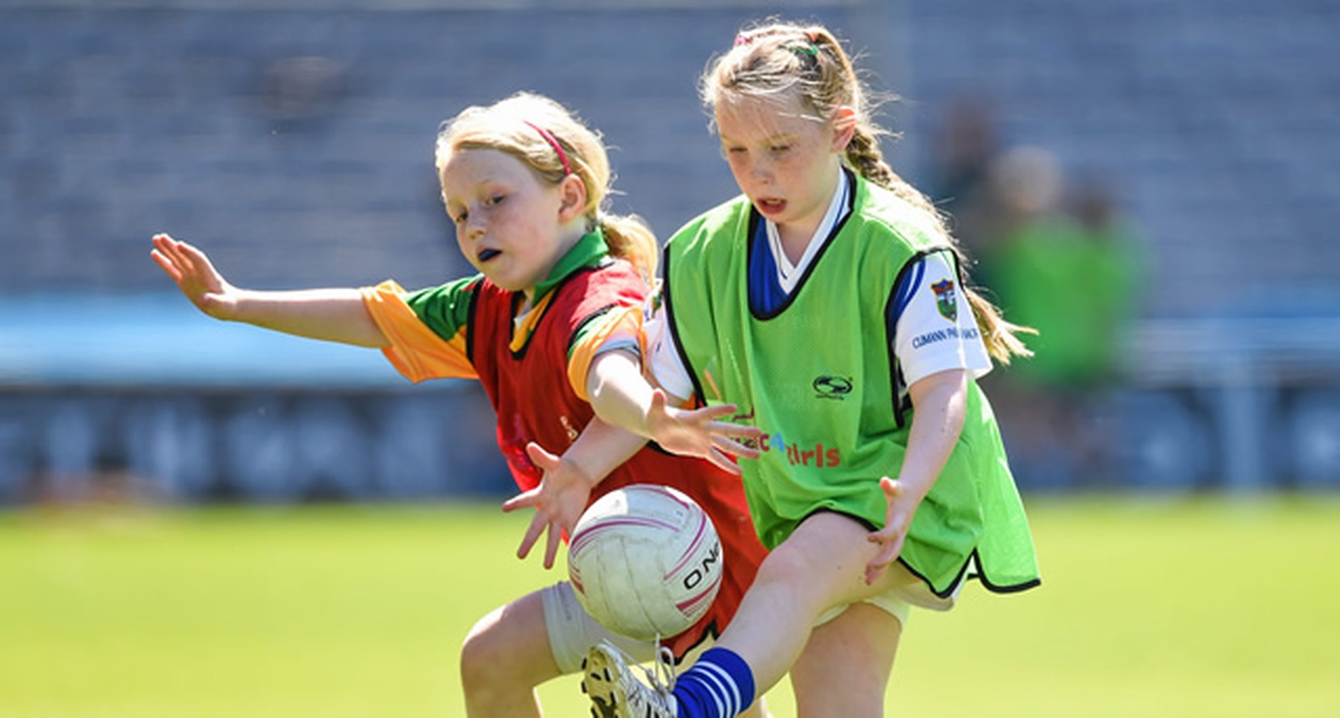 Action from the Gaelic4Girls Blitz held in Croke Park. Image credit Sportsfile Image