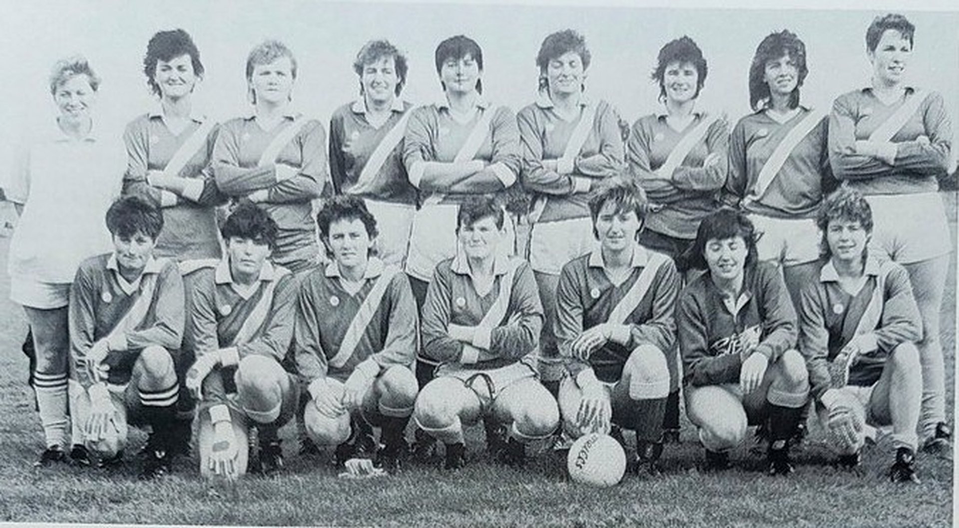 1988 Park Rangers Ladies football team.  Image