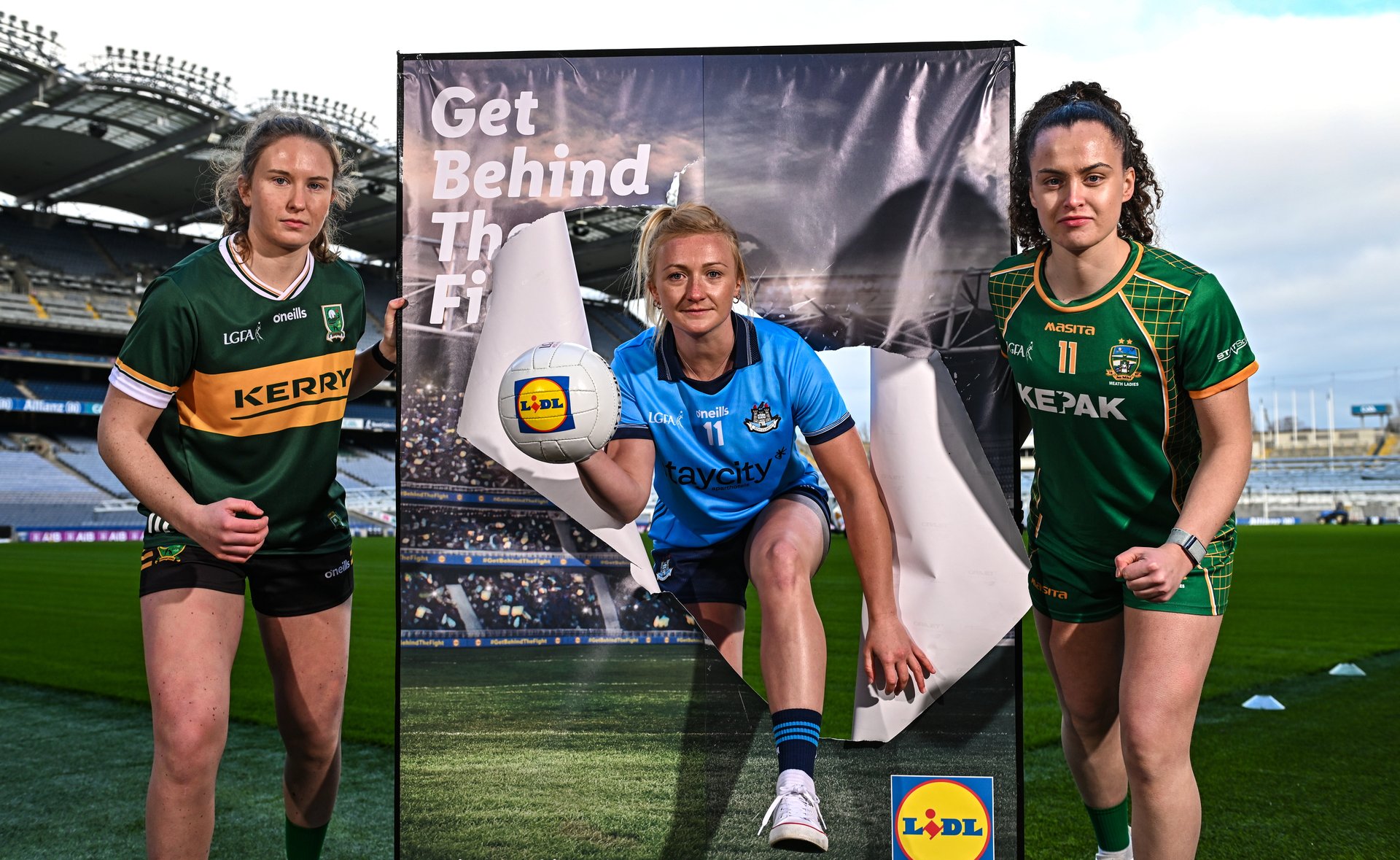 CONFIRMED: Dublin will play Kerry at home followed by an away game to Meath in round one & two of the 2026 LIDL NFL. Credit Sportsfile.  Image